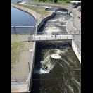 Wildwasserstrecke, gespeist aus der Labe